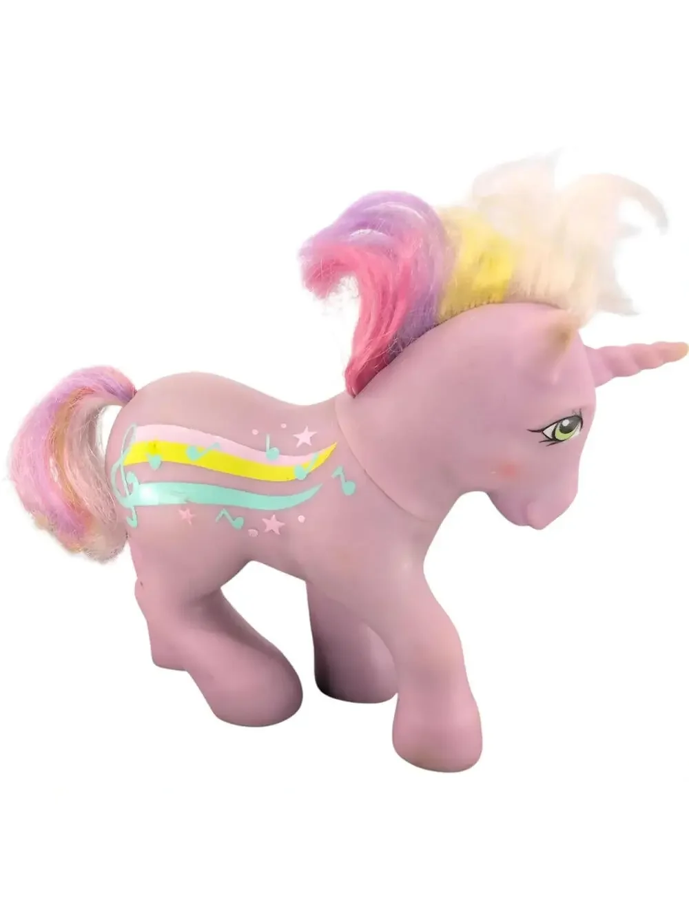 My Little Pony G1 Streaky Rainbow Curl Ponies 1985‎ Vintage MLP Hasbro